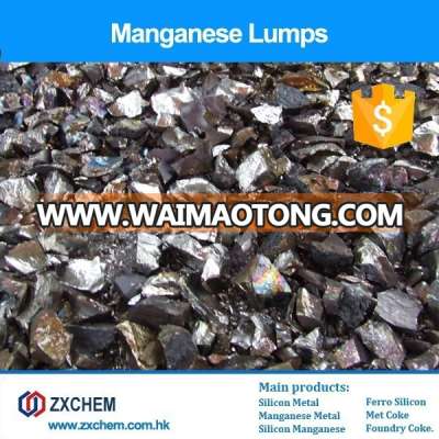 High quality Manganese lumps 95% 97%, Electrolytic manganese metal